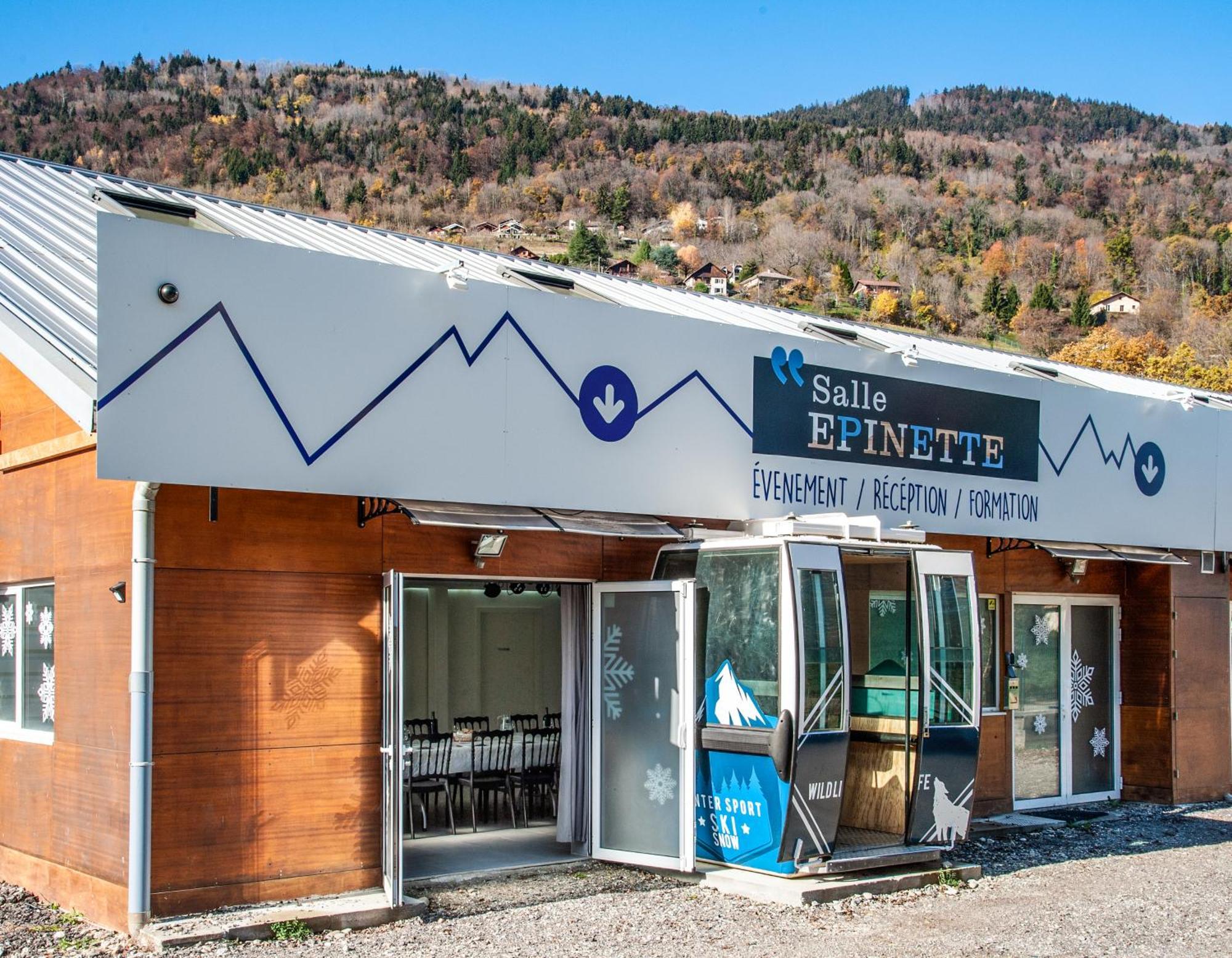 L'Epinette - Gite De Groupe Et Salle De Reception Allevard Exterior photo